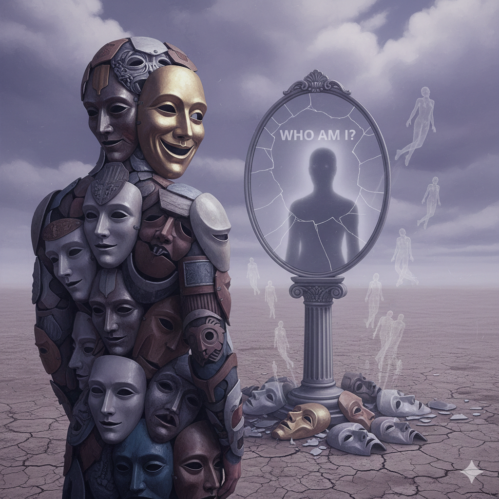 Lost behind the mask