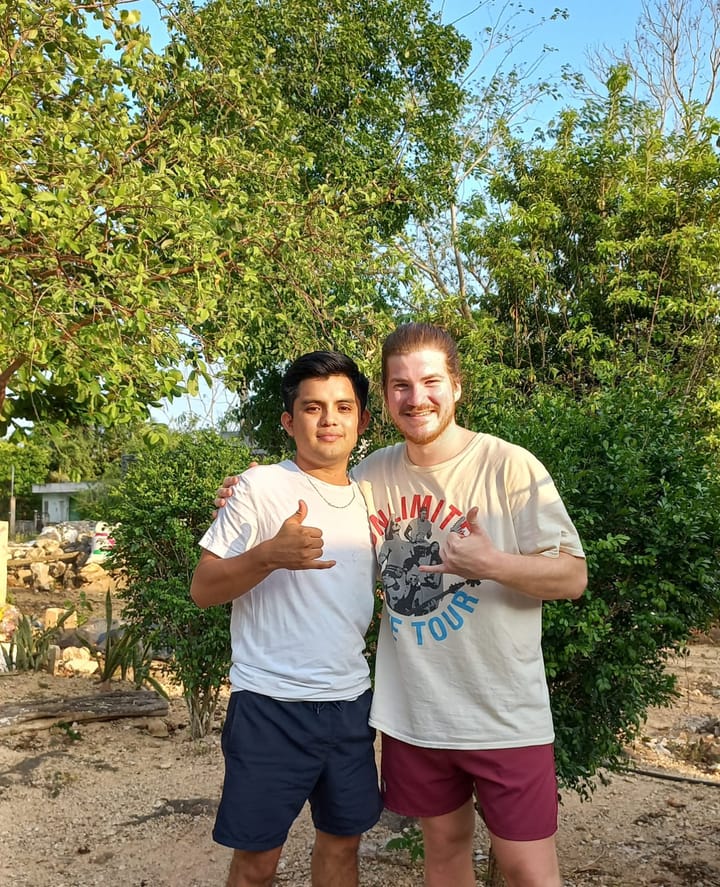 So I got invited to stay with a local Mayan family. Part 1
