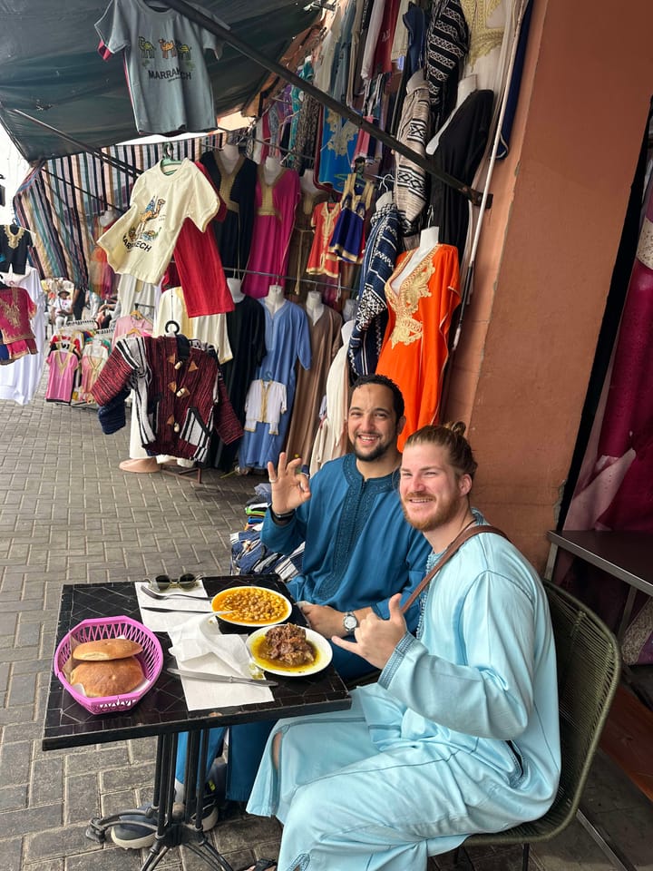 My arrival in Morocco and my continuous detachment of the life I was given